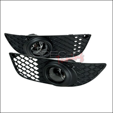 Spec-D Tuning 07-10 Mitsubishi Lancer Oem Style Fog Lights Clear LF-LAN08OEM
